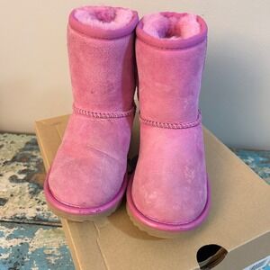 UGG Kids Pink Boots